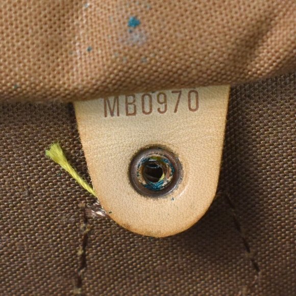 LOUIS VUITTON Speedy 40 Travel Hand Bag Monogram Leather Brown - Picture 9 of 16